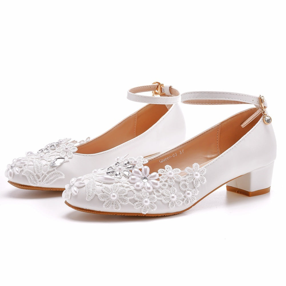 Alma Lace Ballerinaskor