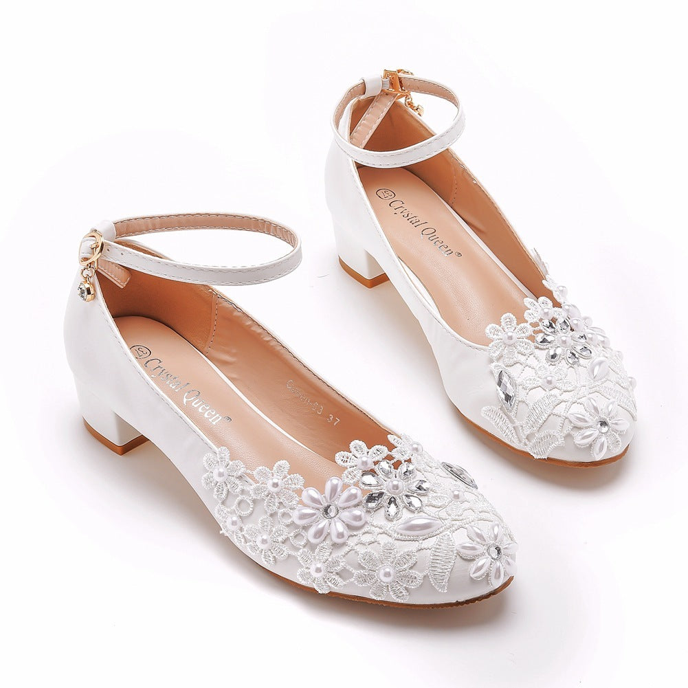 Alma Lace Ballerinaskor