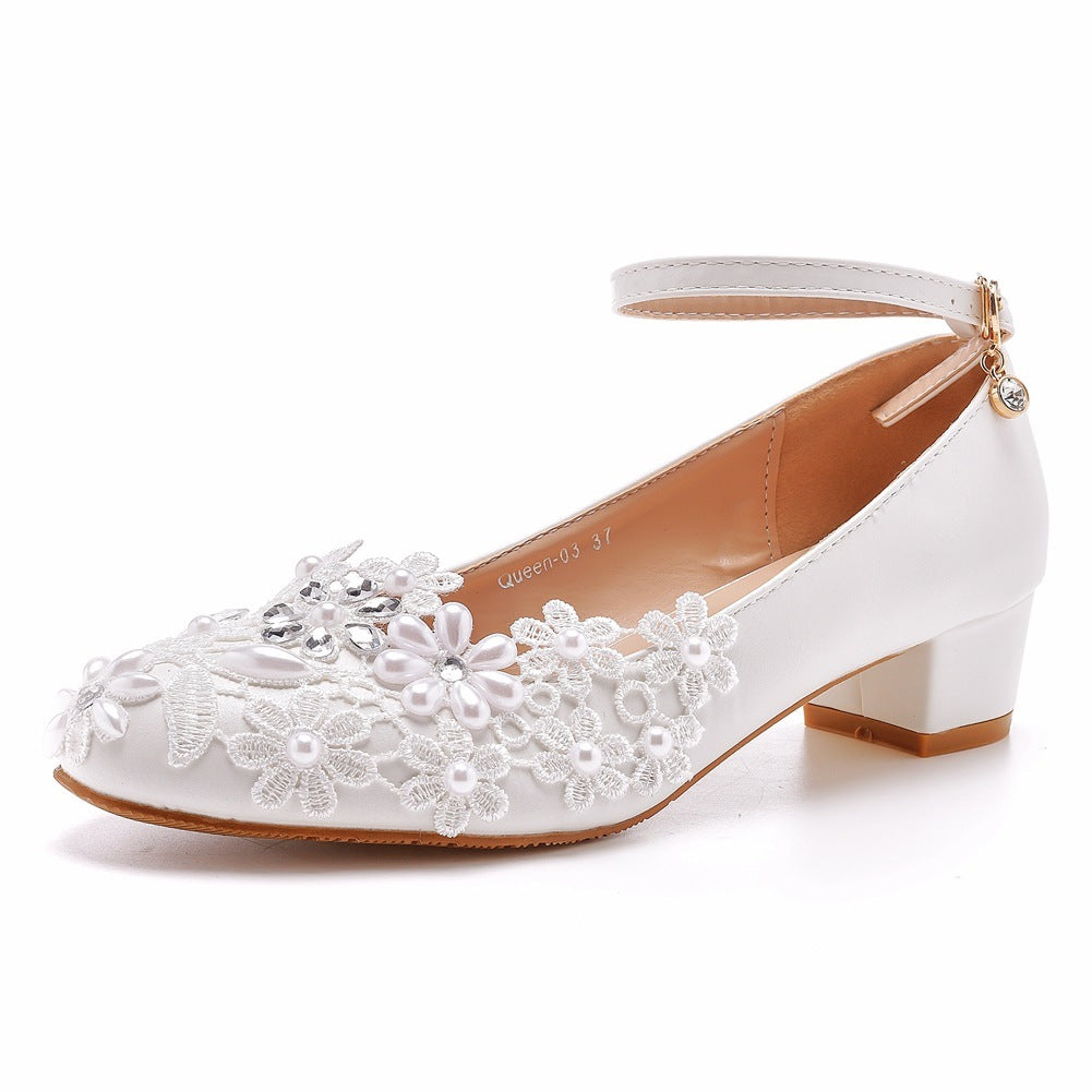 Alma Lace Ballerinaskor