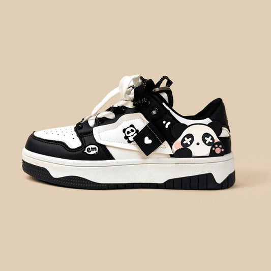 Black Panda Dam Sneakers